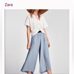 ZARA Pleated Culottes Size S